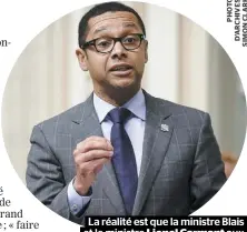  ??  ?? La réalité est que la ministre Blais et le ministre Lionel Carmant aux Services sociaux, demeurent des alliés sincères pour les proches aidants et les personnes vulnérable­s.