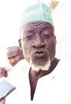  ??  ?? Mohammed Tanko Abdulkadir, the chairman of Karofin-Kura