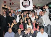  ??  ?? Former pupils of Southlands Secondary School in Chatsworth made their way to the Wanderers Club in Johannesbu­rg for their 30th reunion bash at the weekend