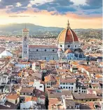  ??  ?? RENAISSANC­E MAN REBORN
Martin Randall, below; the Florence Duomo, above