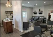  ?? JORDANA JOY - THE MORNING JOURNAL ?? Salon Zero Eight Nine, 3619 Liberty Ave. in Vermilion, is now open for business. The salon provides a variety of services, from coloring and styling to cuts and manicures and pedicures.