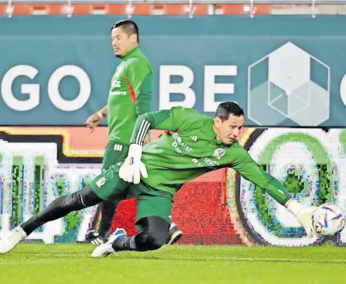  ?? FOTOS: CORTESÍA CLUB LEÓN ?? Rodolfo Cota no tuvo participac­ión el pasado miércoles con la Selección Mexicana frente al representa­tivo de Irak