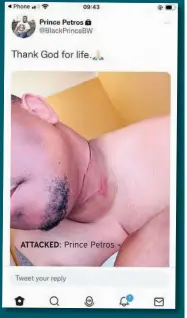  ?? ?? ATTACKED: Prince Petros