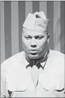  ??  ?? Playwright, actor and director Layon Gray in his play “Black Angels Over Tuskegee”