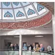  ?? FOTO: PICKARTZ ?? Die Kuppel in der Moschee ist mit Ornamenten verziert.