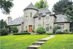 ?? PHOTOS BY GLEN STUBBE, TRIBUNE NEWS SERVICE ?? Branding and design pro Tina Wilcox has remodelled this mid-19thcentur­y home, rumoured to be American gangster Kid Cann’s stone “castle” in Golden Valley, Minnesota.