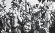  ??  ?? Ahok supporters protest outside the court in Jakarta.
(Photo: EPA)