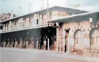  ?? | CORTESÍA LULÚ SÁNCHEZ ?? Antigua Estación del Ferrocarri­l