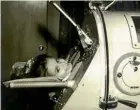  ??  ?? Martha Lillard has relied on an iron lung since falling ill from polio in 1953.