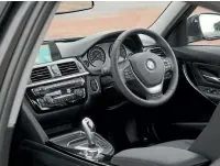  ??  ?? Interior is well specified. Front seats are electrical­ly operated and heated.