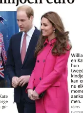  ?? FOTO'S
PHOTO NEWS ?? William en Kate: hun tweede kindje kan er nu elk moment aankomen.