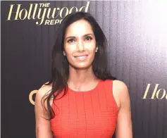 ??  ?? Lakshmi attends the Hollywood Reporter’s 2016 35 Most Powerful People in Media in New York City. — AFP file photo
