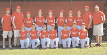  ?? Submitted photo ?? The defending New England champion Lincoln Little League 11-year-old all-star team heads to Darlington American’s Slater Park complex to play for another state title. Lincoln will face East Greenwich at 10 a.m. for a spot in the winners’ bracket final.