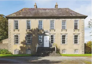  ??  ?? Fig 1: Bonnettsto­wn House in Co Kilkenny has been sold at a guide price of €1.1m