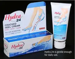  ??  ?? hydra 24 is gentle enough for daily use.