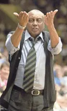  ?? GRANT HALVERSON/US PRESSWIRE ?? John Chaney inspired young Black college basketball coaches. Now the question becomes who is the next Chaney and John Thompson?