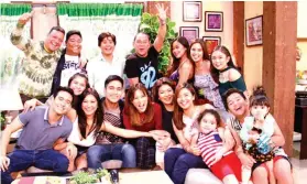  ?? FOTO / ABS-CBN NEWS ?? CAST OF ‘HOME SWEETIE HOME’