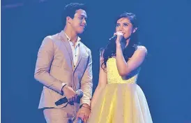  ??  ?? Born for You’s Elmo Magalona and Janella Salvador