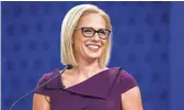  ?? TOM TINGLE/THE REPUBLIC ?? Rep. Kyrsten Sinema (left) and Rep. Martha McSally are no strangers to the drama surroundin­g extended vote counts. In 2012, Sinema initially led challenger Vernon Parker by a smaller-than-expected margin. In 2014, McSally won her Tucson-based seat by only 167 votes over then-Rep. Ron Barber.
