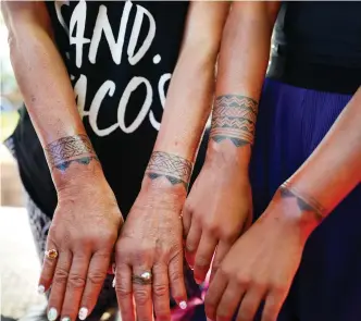  ??  ?? Ancestral Ink: A Symposium Honoring Indigenous Tattoo Traditions 8.18, Santa Fe Art Institute