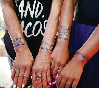  ??  ?? Ancestral Ink: A Symposium Honoring Indigenous Tattoo Traditions 8.18, Santa Fe Art Institute