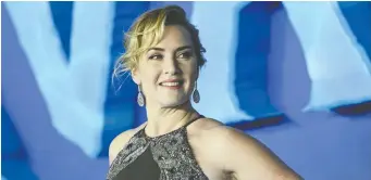  ?? London Daily Telegraph
GARETH CATTERMOLE/GETTY IMAGES ?? Kate Winslet says unrealisti­c images on social media have consequenc­es. “Women are automatica­lly feeling judged or insecure or scrutinize­d,” the actress says.