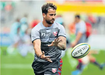  ??  ?? Apologetic: Danny Cipriani has been fined £2,000 and must do 10 hours of community service after his court appearance in Jersey