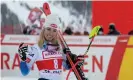  ?? Peter Schneider/EPA ?? Mikaela Shiffrin of the United States maintained her lead in the overall World Cup standings on Saturday. Photograph: