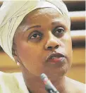  ??  ?? AT THE CENTRE: Dudu Myeni