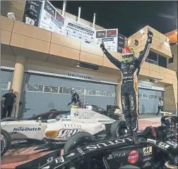  ?? RPM-MKTG ?? Pietro Fittipaldi se convirtió ayer en el último campeón de la competició­n