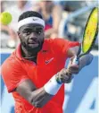  ?? FOTO: IMAGO IMAGES ?? US-Profi Frances Tiafoe wurde positiv auf das Coronaviru­s getestet. Am Tag zuvor spielte er in Atlanta noch vor Zuschauern.