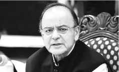  ??  ?? Jaitley attends a seminar with state finance ministers on the GST issues, in Srinagar. Jaitley said the government would increase taxes for mid-sized, large, and sports utility vehicles under the recently unveiled GST, and also extended the deadline to...