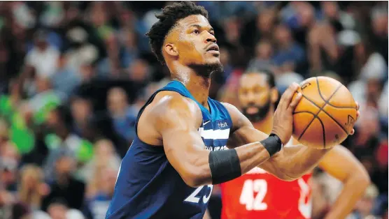  ?? JIM MONE/THE ASSOCIATED PRESS/FILES ?? Jimmy Butler’s demand to be traded out of Minnesota is the latest case in a long line of NBA players wielding their power over team management.