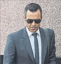  ?? FOTO: PERE PUNTÍ ?? Jorge Mendes, el agente que se ocupa de los asuntos de Cristiano