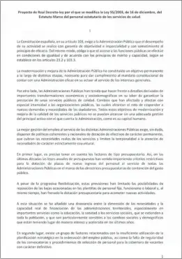  ?? ?? Este es el decreto que aprobará hoy el Consejo de Ministros