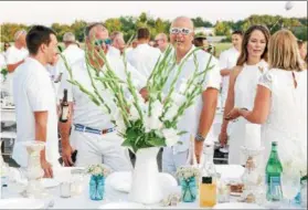  ?? SUBMITTED PHOTO ?? If white is your favorite color, then you’ll fit in at the upcoming WC Summer Soiree.