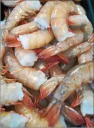  ?? PHOTO BY EMILY RYAN ?? Chefs agree that shrimp are versatile and easy.