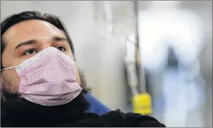  ?? AP PHOTO ?? In this Jan. 10 photo, Donnie Cardenas recovers from the flu at the Palomar Medical Center in Escondido, Calif. Flu season continues to get worse, as this has become the most intense the country has seen since a pandemic strain hit nine years ago, U.S....