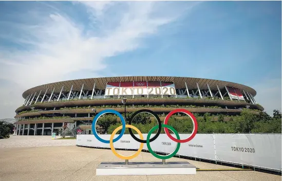  ?? AFP ?? El Estadio Nacional de Tokio, una de las sedes.