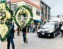  ?? /EL SOL ?? Funerarias de Toluca se niegan a realizar traslados largos DE TOLUCA