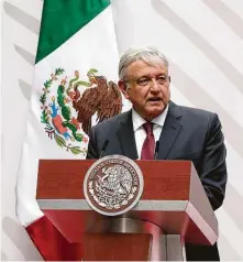  ?? Eduardo Verdugo / Associated Press ?? President Andres Manuel Lopez Obrador’s new rules reduce the role of renewable energies, granting a reprieve to fossil fuel.