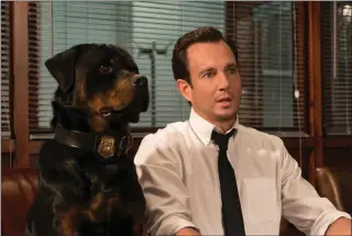  ??  ?? Show Dogs featuring Will Arnett provides a bit of fun for the whole family