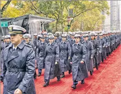  ?? ?? Worthy cause: Parades, like this one in NYC last year, pay tribute to vets as do charitable donations — if they’re steered to well-run groups.