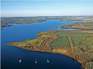  ?? ?? 6 After a wet winter, Roadford, South West Water’s main Devon reservoir, is now 100% full