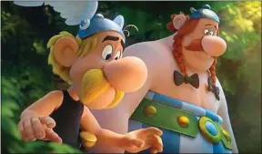  ??  ?? Ces aventures inédites d’Astérix et Obélix ont été écrites par Alexandre Astier.