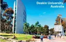  ??  ?? Deakin University, Australia