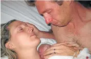  ?? Picture: YOUTUBE ?? MIRACLE: Kate and David Ogg, with Jamie