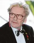  ?? Foto: dpa ?? Helmut Berger galt zeitweise als schöns ter Mann der Welt. Das ist allerdings schon etwa 50 Jahre her.