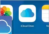  ??  ?? iCloud har hentet inspirasjo­n til designen fra operativsy­stemet til iPhone og iPad.