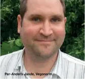  ??  ?? Per-Anders Jande, Vegonorm.